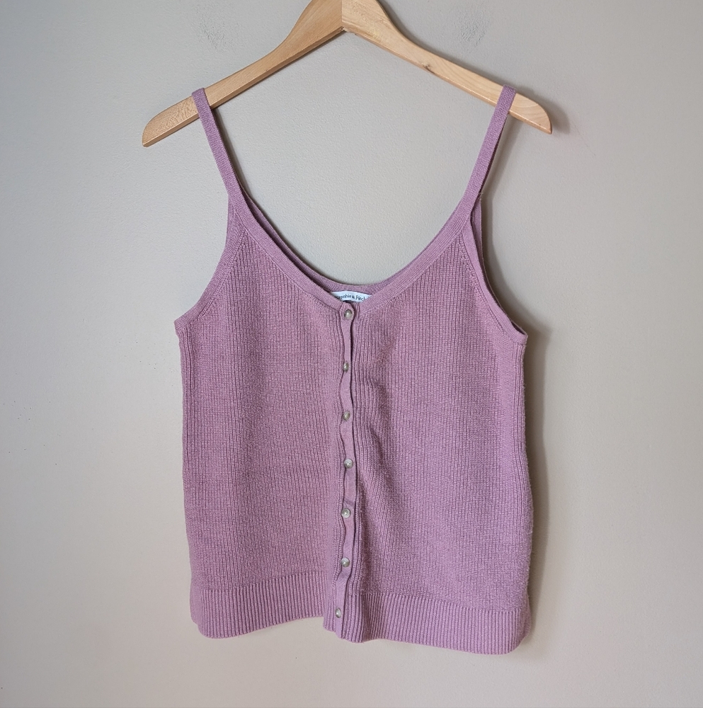 Abercrombie & Fitch Pink Tank Top